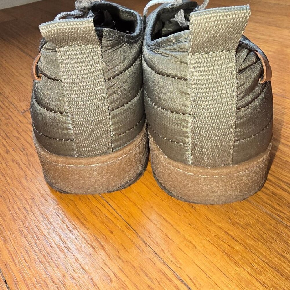 Cool Planet by Steve Madden Platform Puffy Sneakers Women's Size 8.5W Army Green